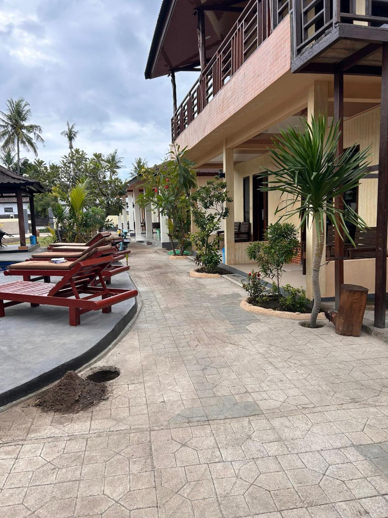 Gihon Bungalow Gili Trawangan Buitenkant foto